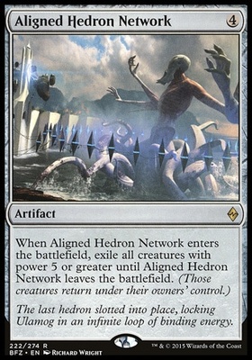 Aligned Hedron Network