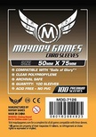 100 Sleeves Mayday STANDARD 50x75 Bustine Protettive Giochi da Tavolo Buste