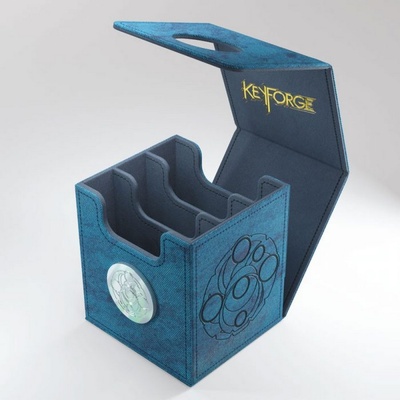 Deck Box KEYFORGE BLUE VAULT Porta Mazzo