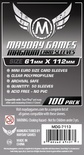 100 Card Sleeves Mayday MAGNUM 61x112 Bustine Protettive Giochi da Tavolo Buste