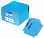 PRO DUAL 180 Deck Box Ultra Pro Magic LIGHT BLUE Celeste Porta Mazzo Scatola Carte