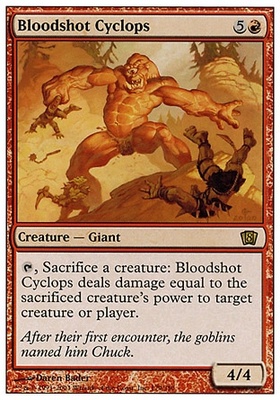 Bloodshot Cyclops