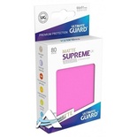 80 Sleeves Ultimate Guard SUPREME UX STANDARD Pink Bustine Protettive Rosa