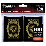 100 Sleeves Ultra Pro Standard MATTE MANA 7 Plains Bustine Protettive Pianura