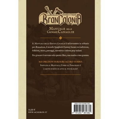 Brancalonia - Manuale delle Giovani Canaglie Librogame