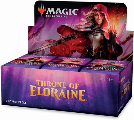 Box Magic THRONE OF ELDRAINE -  TRONO DI ELDRAINE 36 Buste Booster Inglese