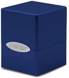 Deck Box Ultra Pro Magic SATIN CUBE BLU Blu Pacifico Artico Porta Mazzo Scatola 100 Carte