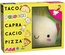 Taco Peluche Gatto Capra Cacio Pizza