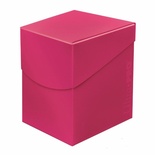Deck Box Ultra Pro Magic ECLIPSE PRO 100 Hot Pink Porta Mazzo Rosa Acceso