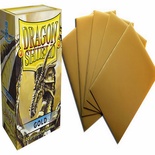 100 Sleeves Dragon Shield Standard CLASSIC GOLD Bustine Protettive Oro