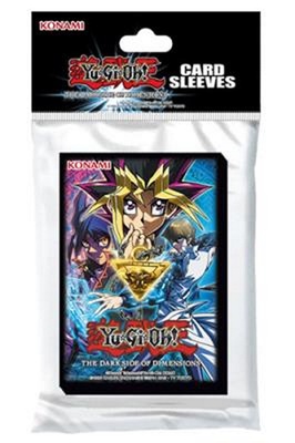 50 Sleeves Yu-Gi-Oh! Konami THE DARKSIDE OF DIMENSIONS Bustine Protettive 