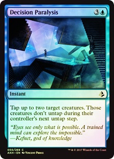 Decision Paralysis