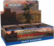 Draft Boosters Box Magic COMMANDER LEGENDS: BATTLE FOR BALDUR'S GATE 36 Buste Inglese