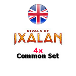 4x Set Comuni - Common Set Magic RIVALS OF IXALAN RIX Inglese