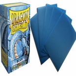 100 Sleeves Dragon Shield Standard CLASSIC BLUE Bustine Protettive Blu