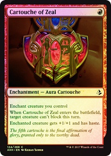 Cartouche of Zeal