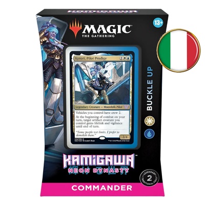 Mazzo Magic Commander KAMIGAWA: NEON DYNASTY ALLACCIA LE CINTURE Deck Italiano