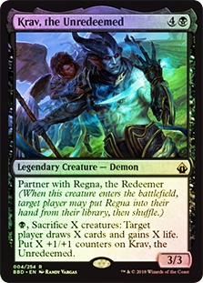 Krav, the Unredeemed