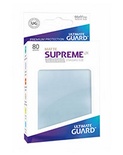 80 Sleeves Ultimate Guard SUPREME UX STANDARD Clear Bustine Protettive Trasparente