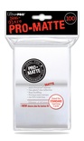 100 Deck Protector Sleeves Ultra Pro Magic PRO MATTE STANDARD WHITE Bianco Bustine Protettive Buste