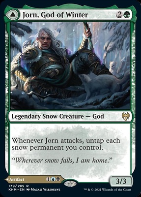 Jorn, God of Winter // Kaldring, the Rimestaff