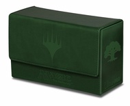 Deck Box Ultra Pro Magic MANA DUAL FLIP BOX GREEN Verde Porta Mazzo Scatola 200 Carte