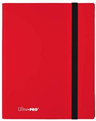 Album Eclipse 9 Pocket Pro Binder ULTRA PRO Apple Red 360 Carte