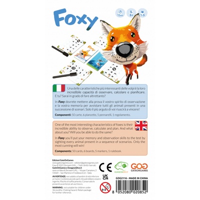 Foxy - Cover Azzurra