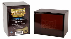 Gaming Box Dragon Shield Magic BROWN Marrone Porta Mazzo Scatola 100 Carte