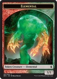 [Elemental Token] (Red/Green)