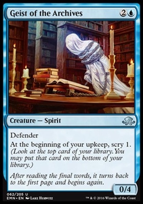 Geist of the Archives