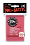 50 Deck Protector Sleeves Ultra Pro Magic PRO MATTE FUCHSIA Fucsia Bustine Protettive Buste