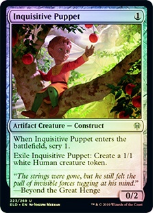 Inquisitive Puppet