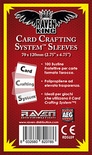 100 Sleeves RAVEN KING 70x120 Card Crafting System Bustine Protettive
