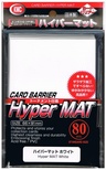 80 Card Barrier Kmc Magic HYPER MAT WHITE Bianco Bustine Protettive Buste 66x91