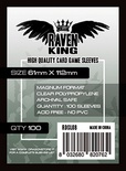 100 Sleeves Raven King 61x112 Bustine Protettive