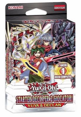 Super Starter Deck Yu-Gi-Oh! YUYA & DECLAN Mazzo Yugioh in Italiano