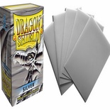 100 Sleeves Dragon Shield Standard CLASSIC SILVER Bustine Protettive Argento
