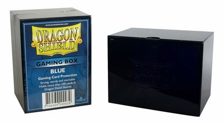 Gaming Box Dragon Shield Magic BLUE Blu Porta Mazzo Scatola 100 Carte