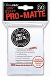50 Deck Protector Sleeves Ultra Pro Magic PRO MATTE WHITE Bianco Bustine Protettive Buste