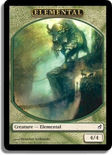 [Elemental Token] (Green)