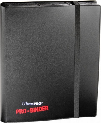 Album Ultra Pro PRO BINDER BLACK Nero Raccoglitore 9 Tasche 20 Pagine