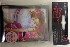 50 Deck Protector Sleeves Ultra Pro Magic ZHANG CHUN HUA Bustine Protettive Buste