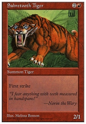Sabretooth Tiger
