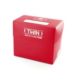 TWIN DECK CASE Ultimate Guard Magic RED 160+ ROSSO Porta Mazzo Mtg Box