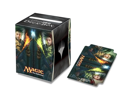 Deck Box Ultra PRO Magic PRO 100 COMMANDER RIKU OF TWO REFLECTION Porta Mazzo Scatola MTG
