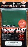 80 Card Barrier Kmc Magic HYPER MAT GREEN Verde Bustine Protettive Buste 66x91