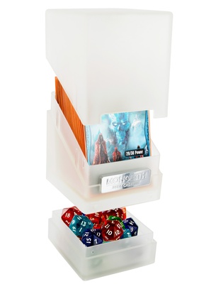Deck Case Ultimate Guard Magic MONOLITH FROST JEWEL EDITION Porta Mazzo Tower