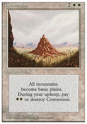 Conversion