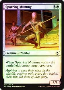 Sparring Mummy